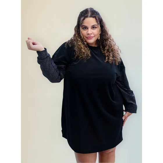 Maxi Sweater Mujer Ananá Plus Size Vestido Talle Grande