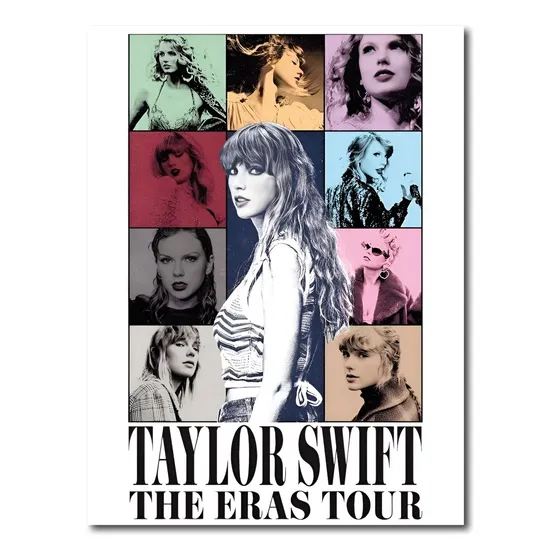 Frazada Taylor Swift Cobija Taylor Manta Polar 150 X 200 Cm Color Tour Diseño Modelo 3