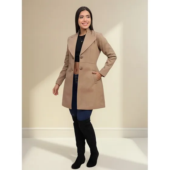 Saco De Paño Bebe Para Damas Abrigo