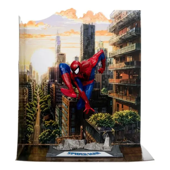 Figura Spider-man #6 Mc Farlane Marvel Escala 1:10th Wv1