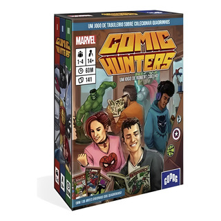 Marvel Comic Hunters Board Game Bucaneiros Jogo Tabuleiro Marvel Comic Hunters Board Game Bucaneiros Jogo Tabuleiro