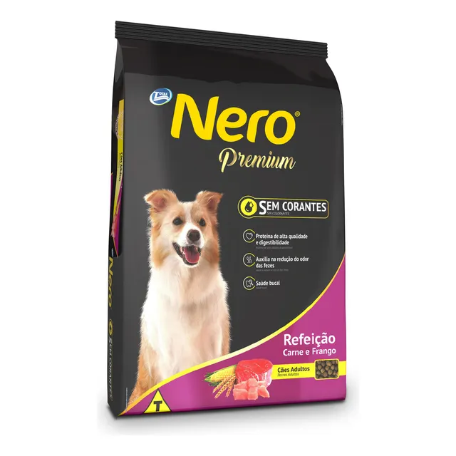 Alimento Perro Adulto Premium Carne Y Pollo Nero 3 Kg