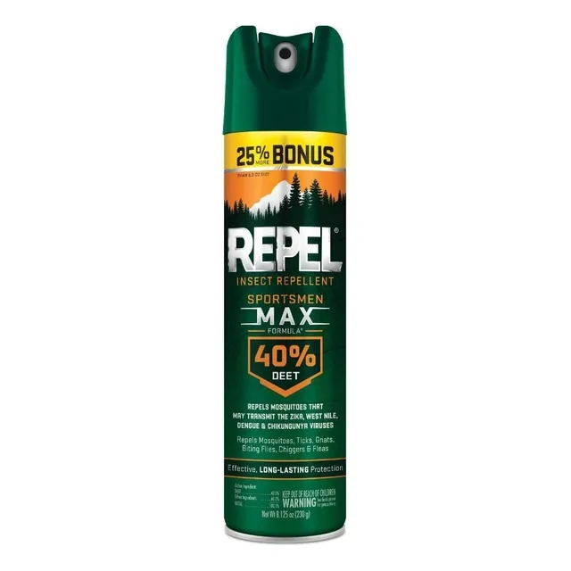 Repelente 40 % Deet Repel Mosquitos Insectos 230 Gr