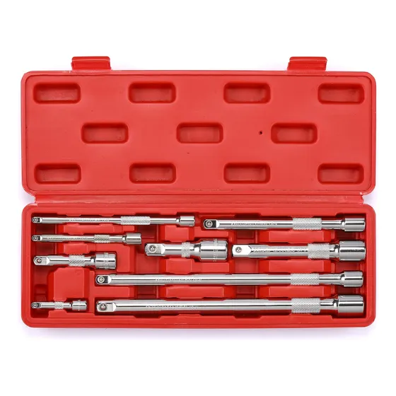 Juego De Barras De Extensión Mixpower De 9 Piezas, 1/4, 3/8 