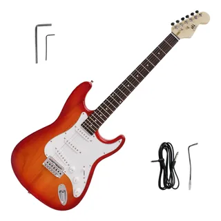 Guitarra Elétrica Konig St Stratocaster Brilhante 6c Guitarra Elétrica Konig St Stratocaster Brilhante 6c