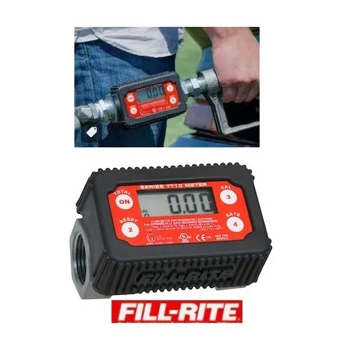 Medidor Digital Fill Rite 3/4    1  Para Gasolina Gasoil