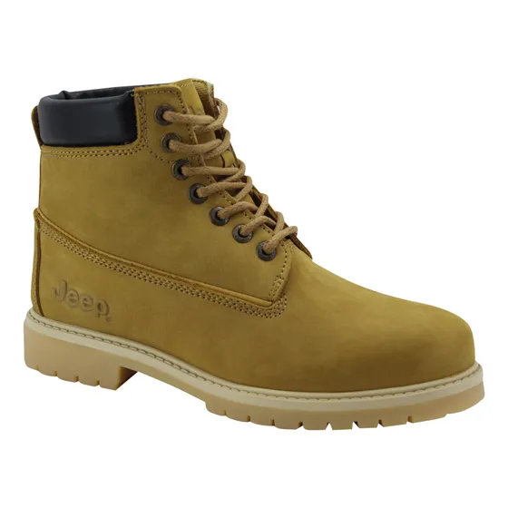 Botas Hombre Jeep Piel Cómodas Ligeras Resistentes