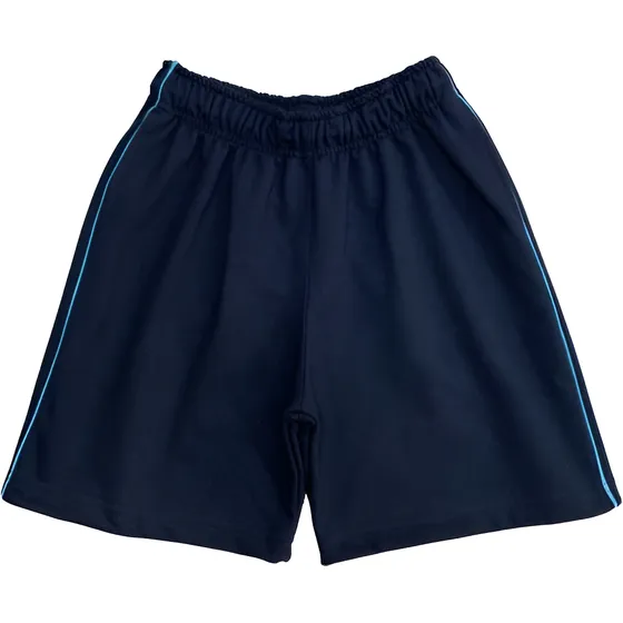 Short Para Colegio O Liceo Liso O Con Vivo De Color