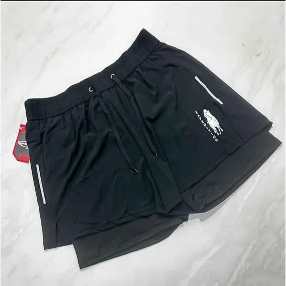 Shorts Con Licra De Caballero
