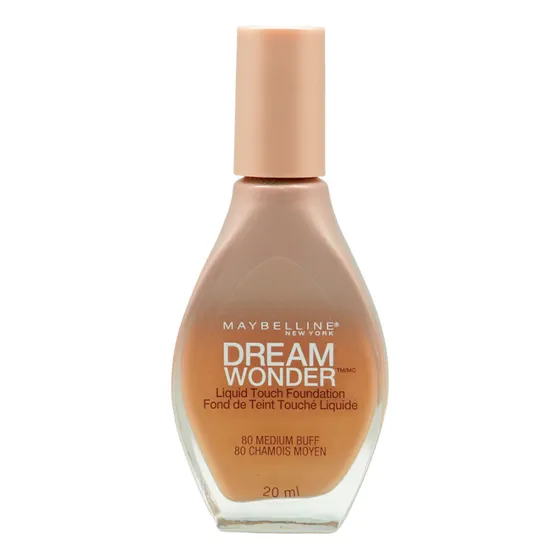 Base de maquillaje líquida Maybelline Dream Dream Wonder tono 80. medium buff - 20mL
