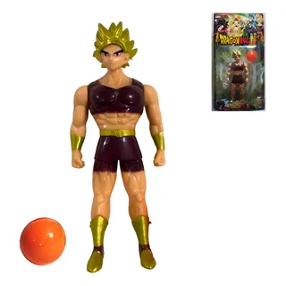 Muñeco Articulado Super Kale Saiyans Colección Dragon Ball Z