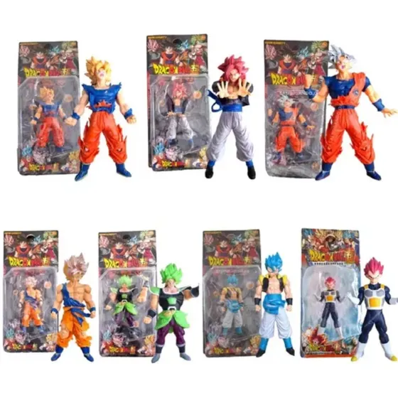 Muñeco Dragon Ball Z Super Figura 18cm Goku Varios Personaje