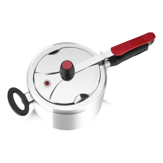 Panela De Pressão Clock 4,5 Litros Vermelha