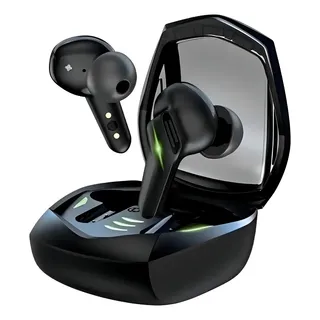 Fone Sem Fio 776 Gamer Preto Bluetooth Para Academia Treino Luz Verde Fone Sem Fio 776 Gamer Preto Bluetooth Para Academia Treino Luz Verde