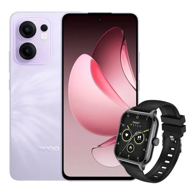 Oppo Reno13f 5g 512gb 12gb Morado + Smartwatch