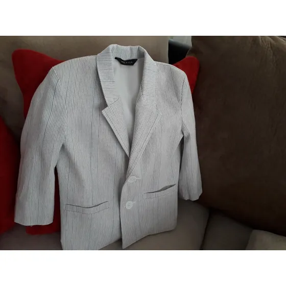 Chaqueta De Vestir Niño Bautizo Fiesta Boda, Bella! Oferta!!