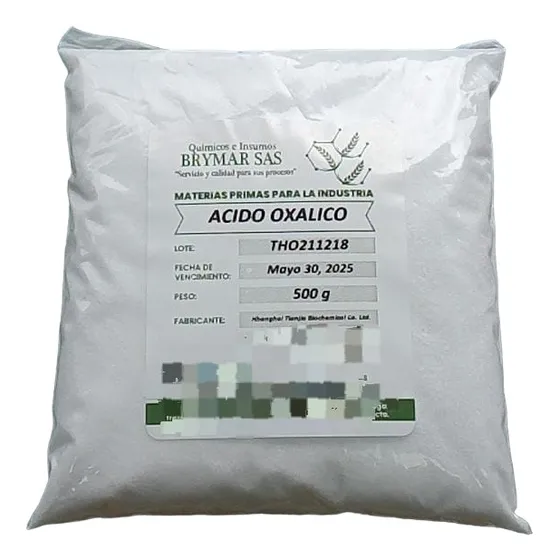 Acido Oxálico  500gr - L a $9000