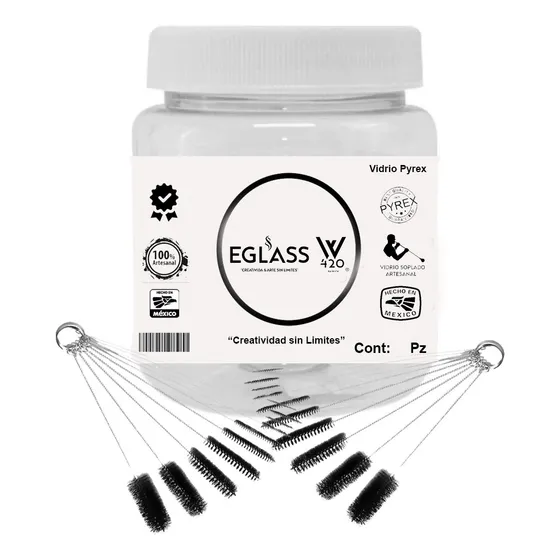 Cepillo Pipa 100pzas Variada Globo Pyrex