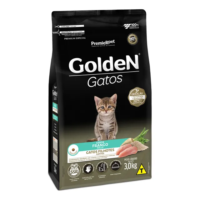 Golden Gatitos Pollo 3kg