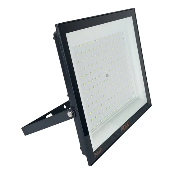 Refletor Led 200w Ultra Luz Branca 6500k Área Externa Foco