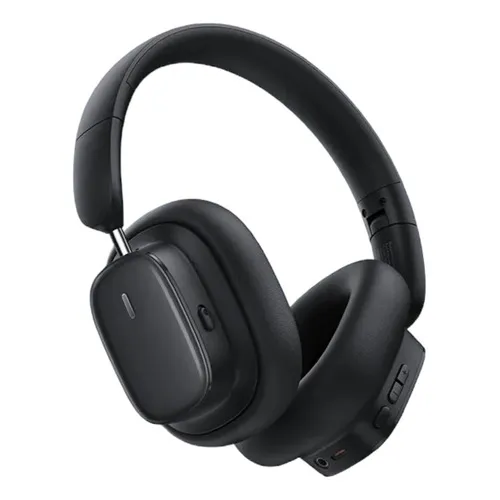 Auriculares Baseus H1i con reducción activa de ruido modo EQ bluetooth 5.3 color negro