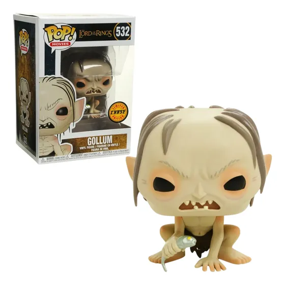 Funko Pop Gollum Chase -el Señor De Los Anillos Smeagol Lotr
