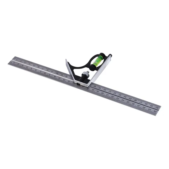 1 In 12 Ingeniero Ajustabl Combinacion Cuadrado Kit Regla Gd