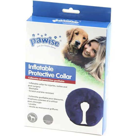 Pawise Collar Isabelino Protector Inflable M 25-33cm Perros