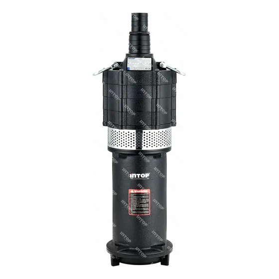 Bomba De Agua Sumergible De Aljibe 1hp 220v Marca Intop Qd3