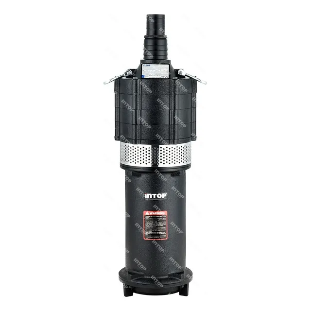 Bomba De Agua Sumergible De Aljibe 1hp 220v Marca Intop Qd3