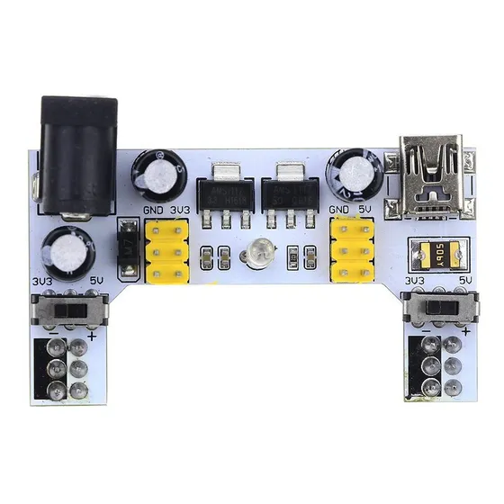 Fuente Para Protoboard Alimentacion 5v 3.3v Mb102 Arduino