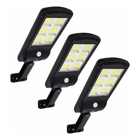 Pack 3 Focos Solares Led Exterior Luz Led Sensor Movimiento