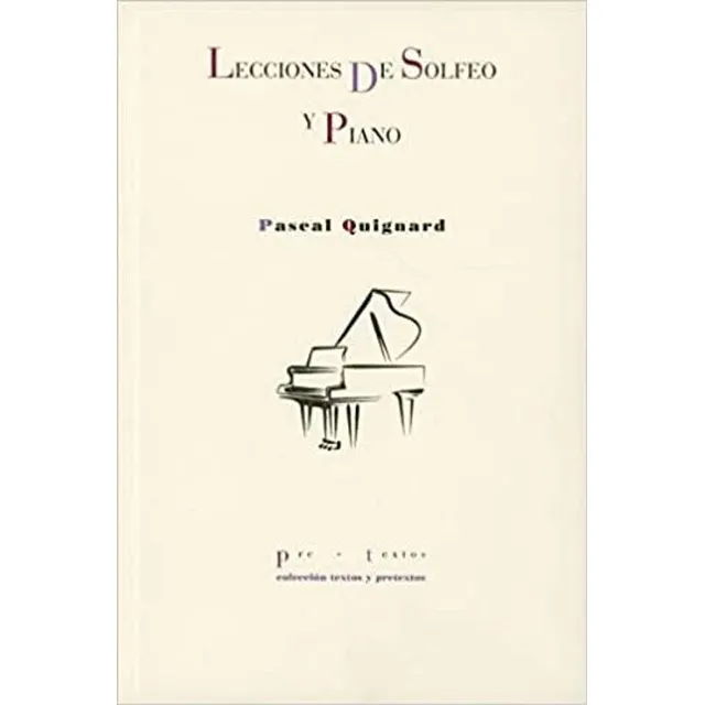 Lecciones De Solfeo Y Piano