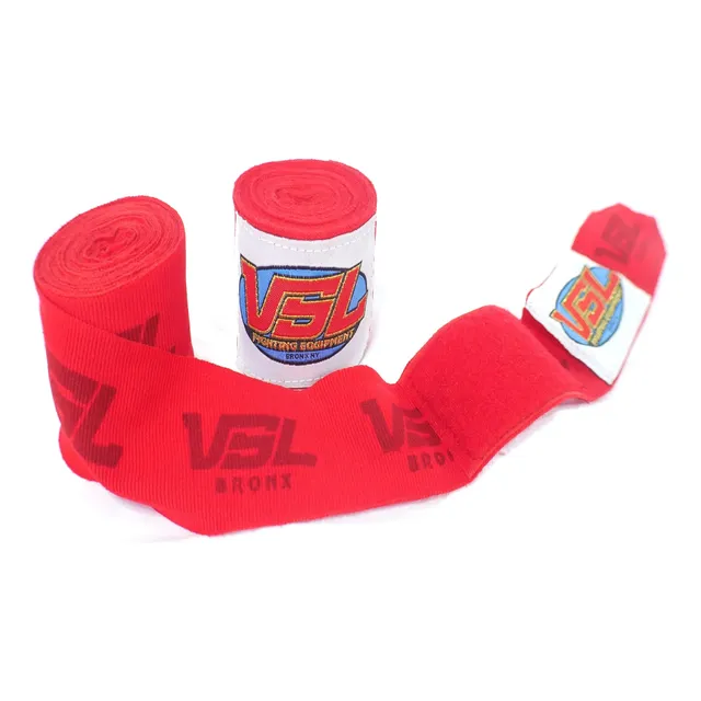 Vsl Fighting Equipment Envoltura Mexicana Semielastica Rojo
