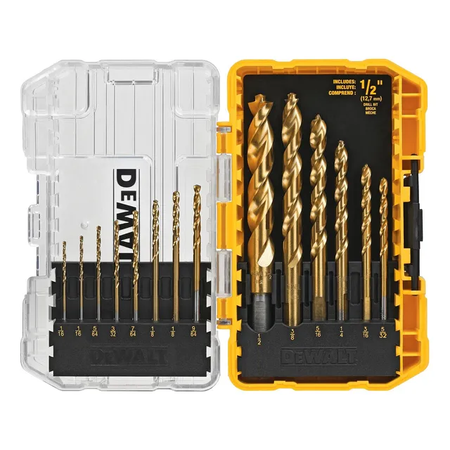 Dw1354 14piece Titanio Juego Broca Nuevo Envio Gratuito