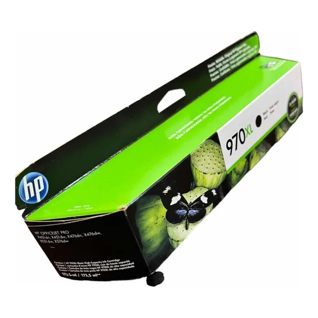 Cartucho Hp 970xl Negro Original Cn625am 9,200 Páginas