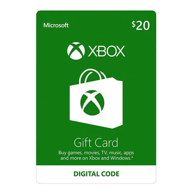 Xbox One Y 360 Live Store 20 Usd Codigo Digital Para Juegos