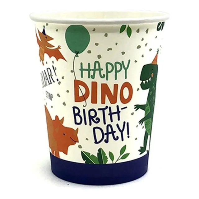 Vaso Dino 10 Unidades Cotillon