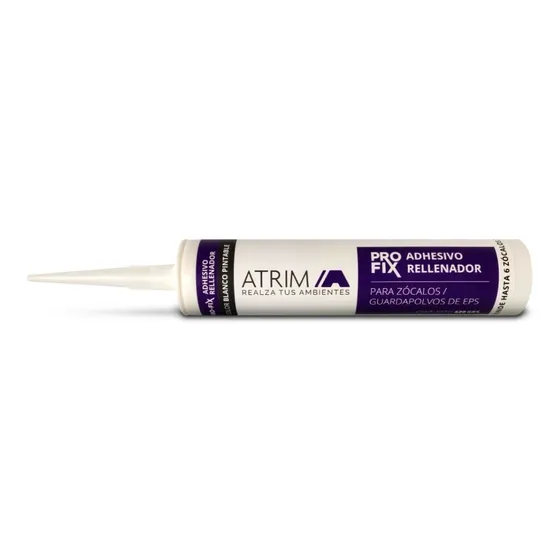 Adhesivo Rellenador Profix Atrim Zocalos Eps Blanco Pintable