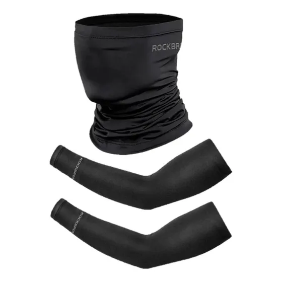 Pack Bandana Y Mangas Deportivas Rockbros - Protección Uv