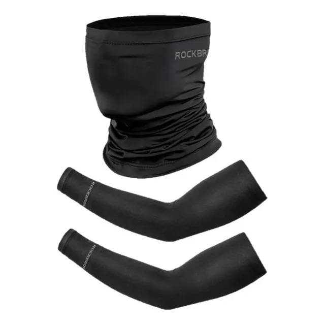 Pack Bandana Y Mangas Deportivas Rockbros - Protección Uv