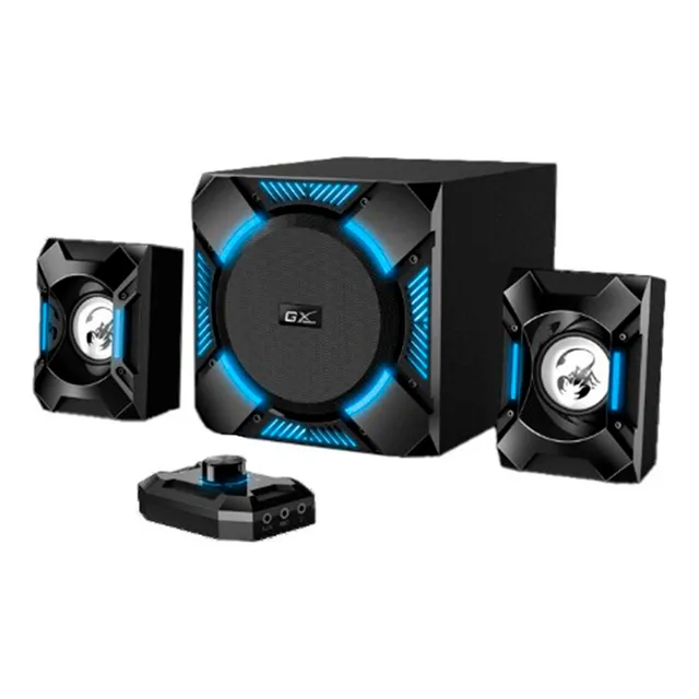 Parlante Genius Sw-g2 1200 240v Subwoofer 24w/2 Satelites 6w