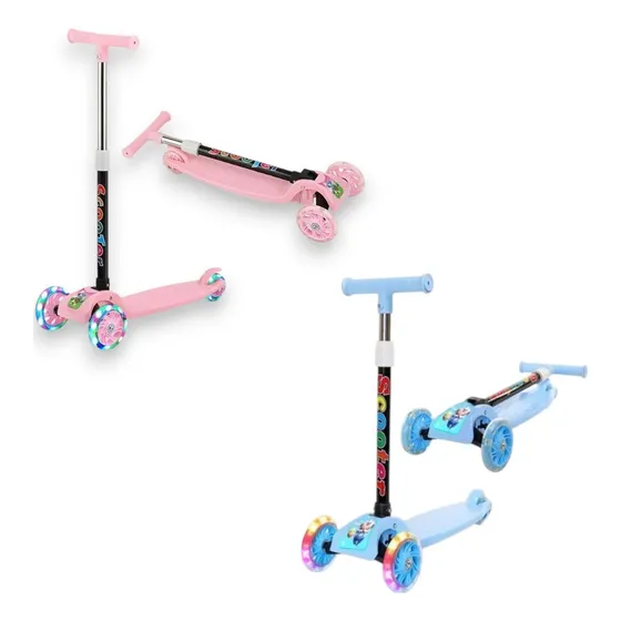 Monopatin Scooter De 3 Ruedas Para Niño Y Niña
