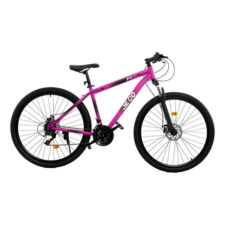 Bicicleta Mtb Acero Jeico F1 R29 21v Talle M Rosa
