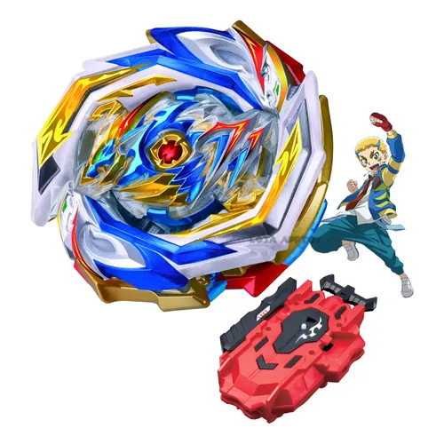 Beyblade X BX-19 Booster Rhino Horn 3-80S – Lame Métal – Stade & Lanceur Requis – Sans Piles