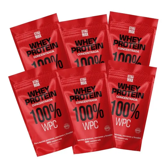 Proteína Star Max Pro Edition 100% Wpc 6 Kg