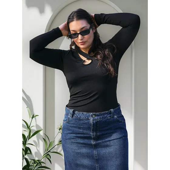Remera Dama Springs - Microfibra Elastizada Talle Especial