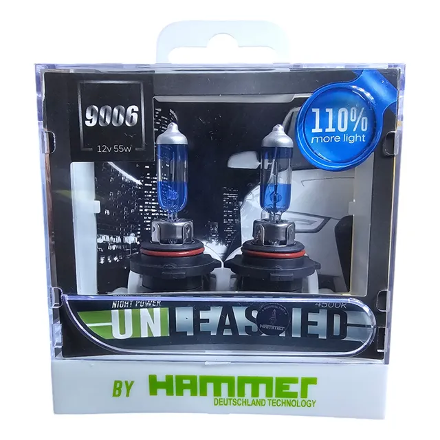 Luces De Carro 9006 Halogeno Hammer Unleashed 55w 12v