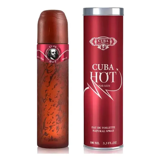 Perfume Cuba Hot 100ml. Para Caballero