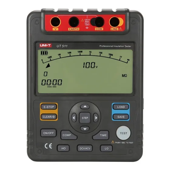 Megohmetro Medidor Aislación Uni-t Ut511